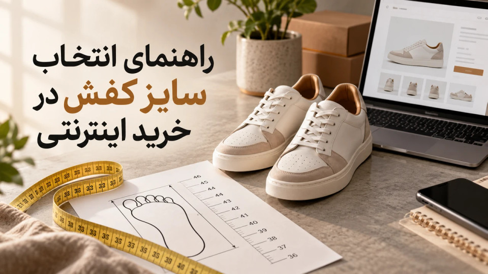 انتخاب سایز کفش برای خرید اینترنتی؛ روشی که جلوی بیشتر اشتباهها را میگیرد